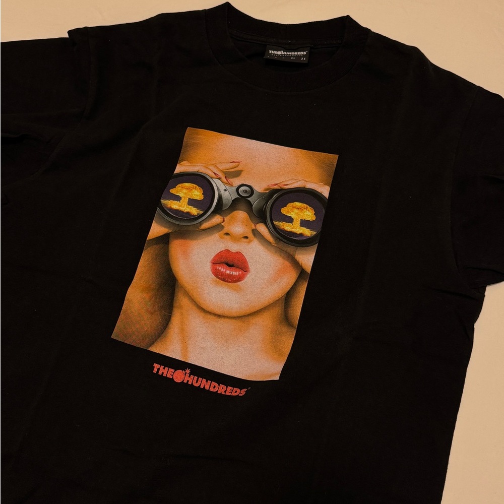 The Hundreds medium black graphic t-shirt